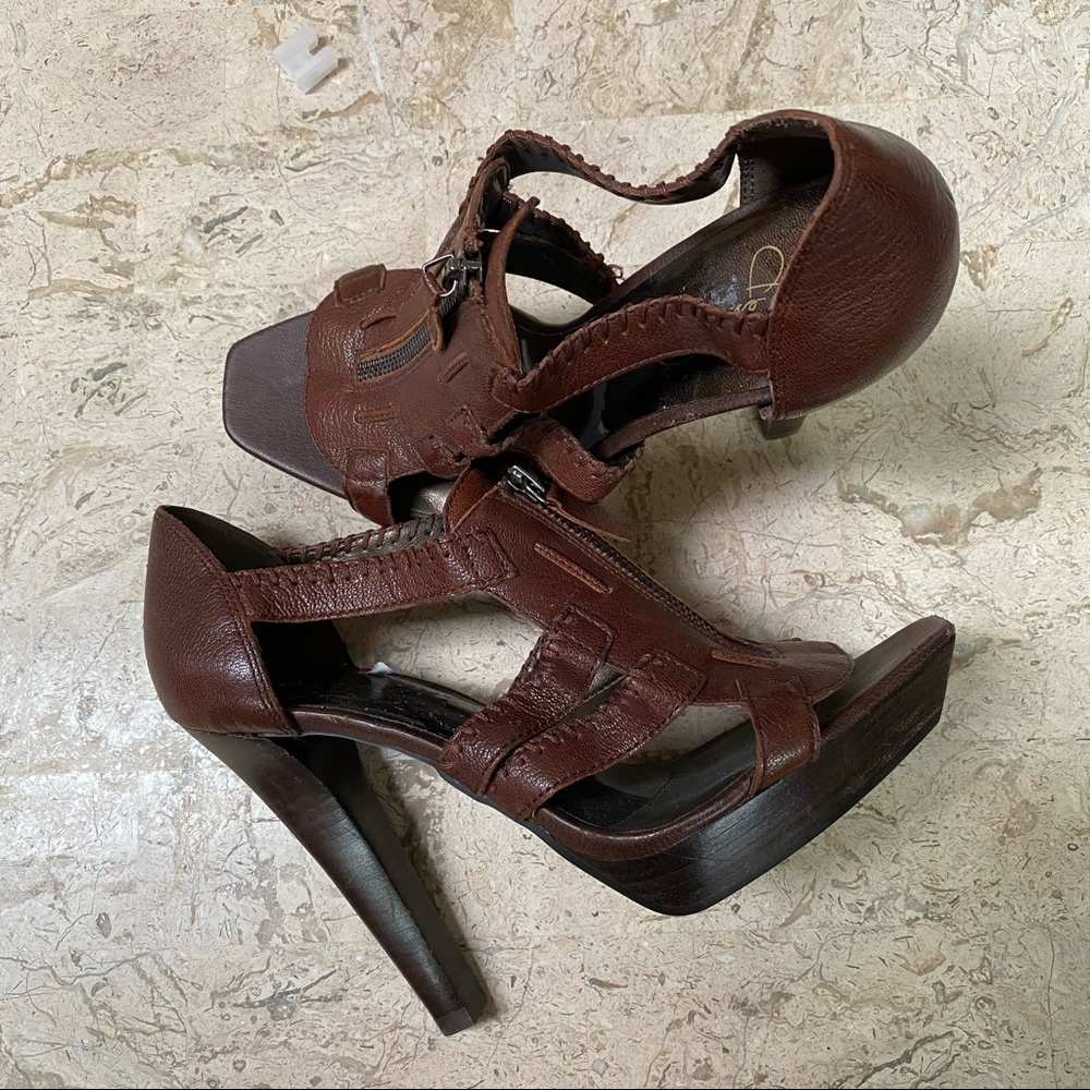 Jessica Simpson Striket T-Strap High Heel Sandal